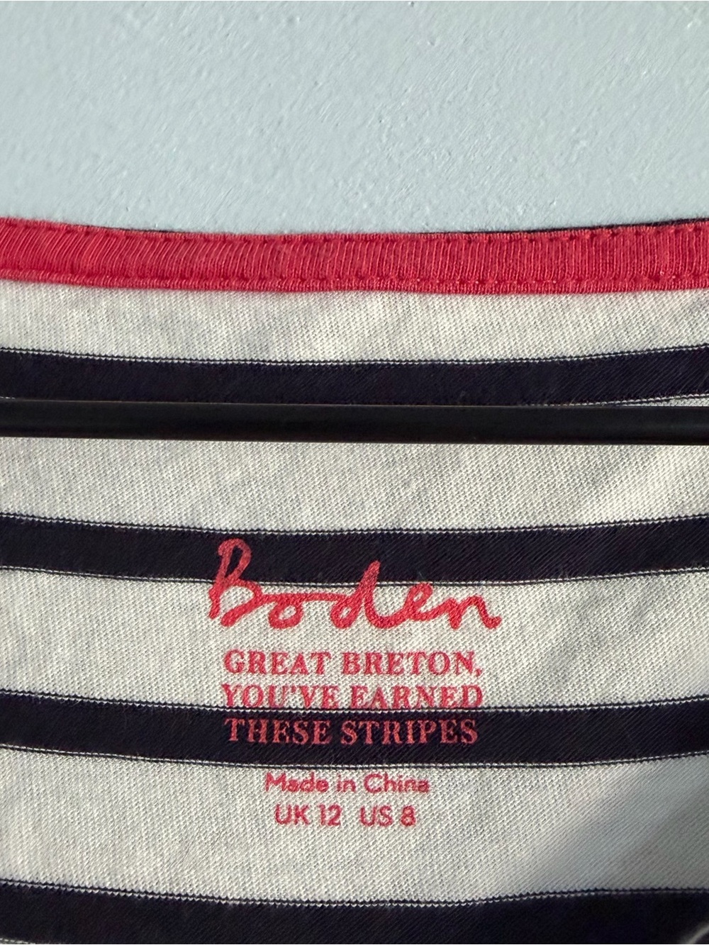 Boden Striped Short Sleeve T Shirt - Picture 4 of 7